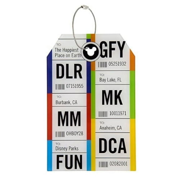 Disney Luggage Tag - Travel And Gear - Disney Parks