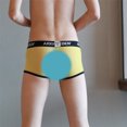 thumbnail image 3 of Calzoncillos de Malla para Hombre Bragas de La Ropa Interior Transpirable Amarillo L Sunnimix Ropa interior de los informes para hombre, 3 of 8