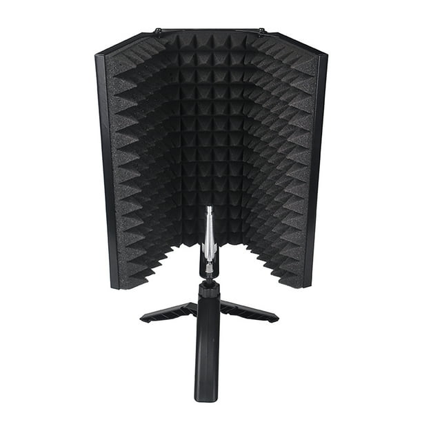 Foldable Microphone Acoustic Isolation Shield Acoustic Foams Panel