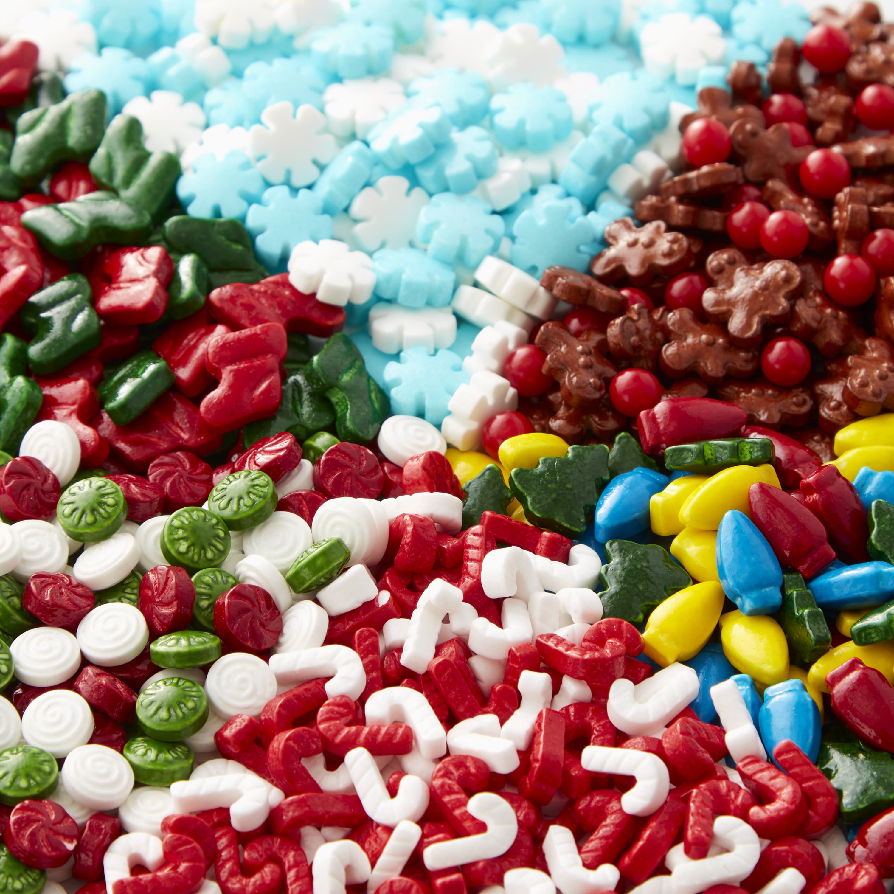 Wilton Christmas Shapes Sprinkle Mix, Holiday Cookie & Cake