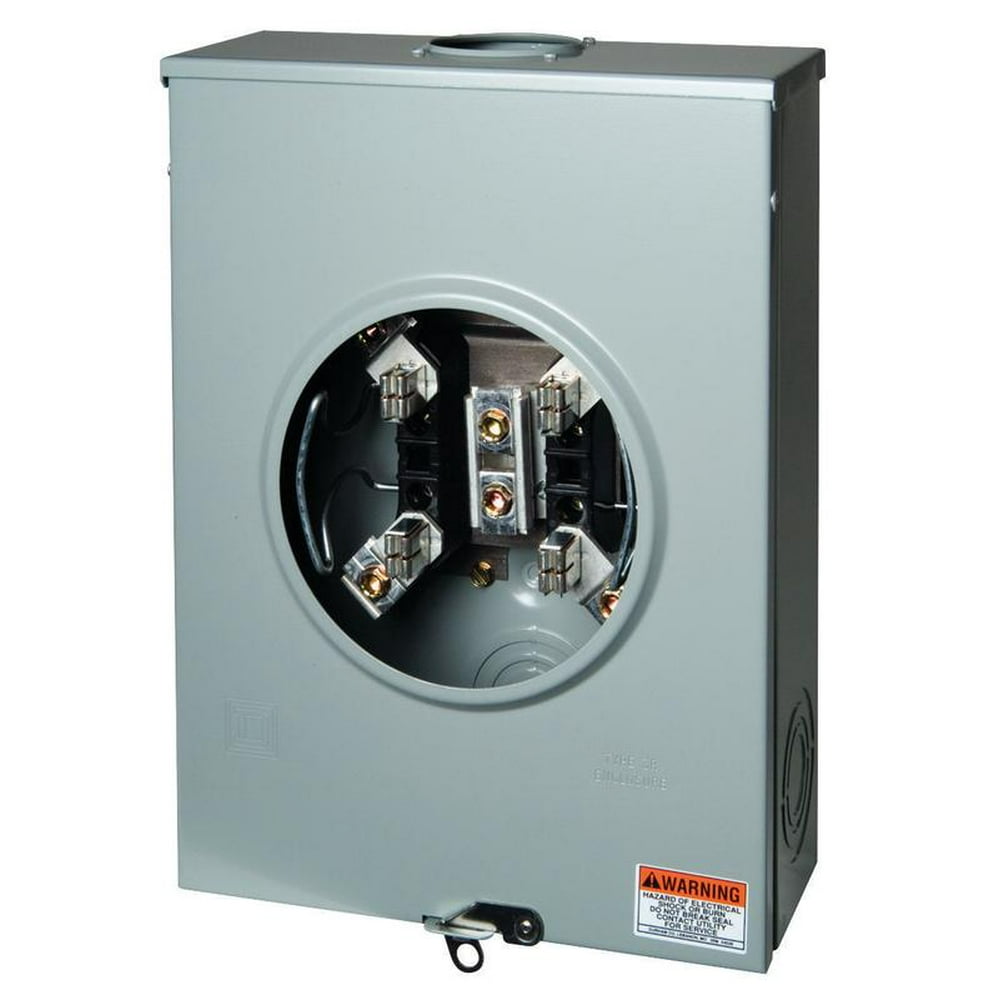 Square D By Schneider Electric UTRS213B 200A Ringless Meter Socket