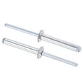 thumbnail image 1 of Unique Bargains 5mm Diameter 35mm Grip Length Silver Tone Aluminum Blind Rivets 60 Pack, 1 of 4