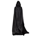 thumbnail image 4 of Capas de Halloween Bata con capucha Cosplay largo Vampire Devil Disfraces Capa (150 cm), 4 of 5