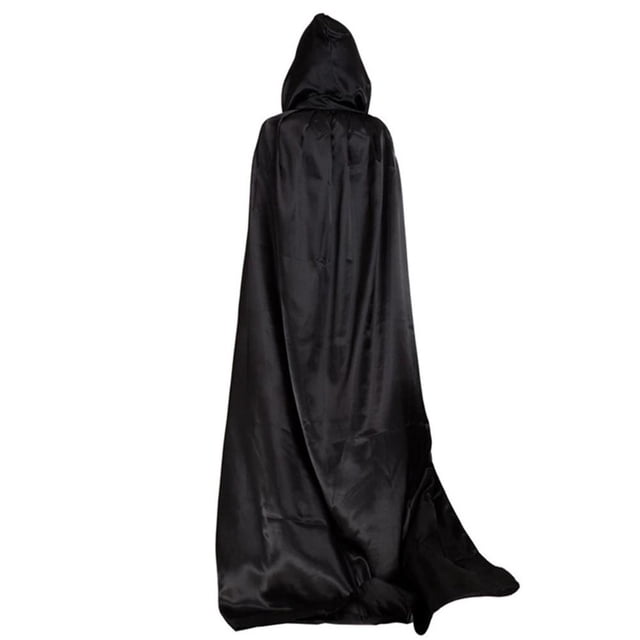 Capas de Halloween Bata con capucha Cosplay largo Vampire Devil Disfraces Capa (150 cm)