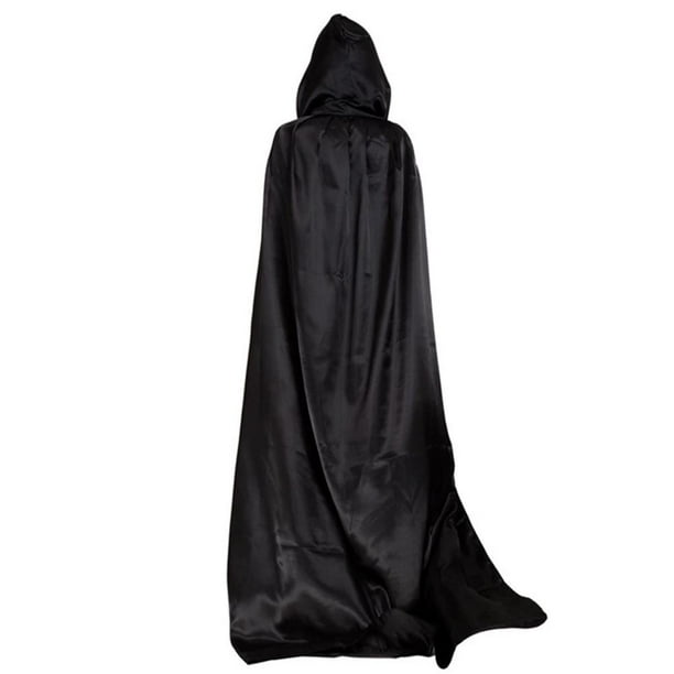 Capas de Halloween Bata con capucha Cosplay largo Vampire Devil Disfraces Capa (150 cm)