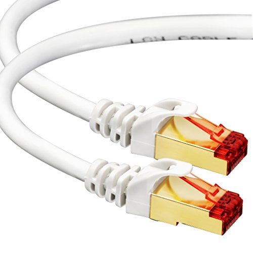 BRENDAZ Snagless RJ45 Cat-6 Cat6 Ethernet Patch Internet Cable 50-Feet Computer LAN Network Cord,
