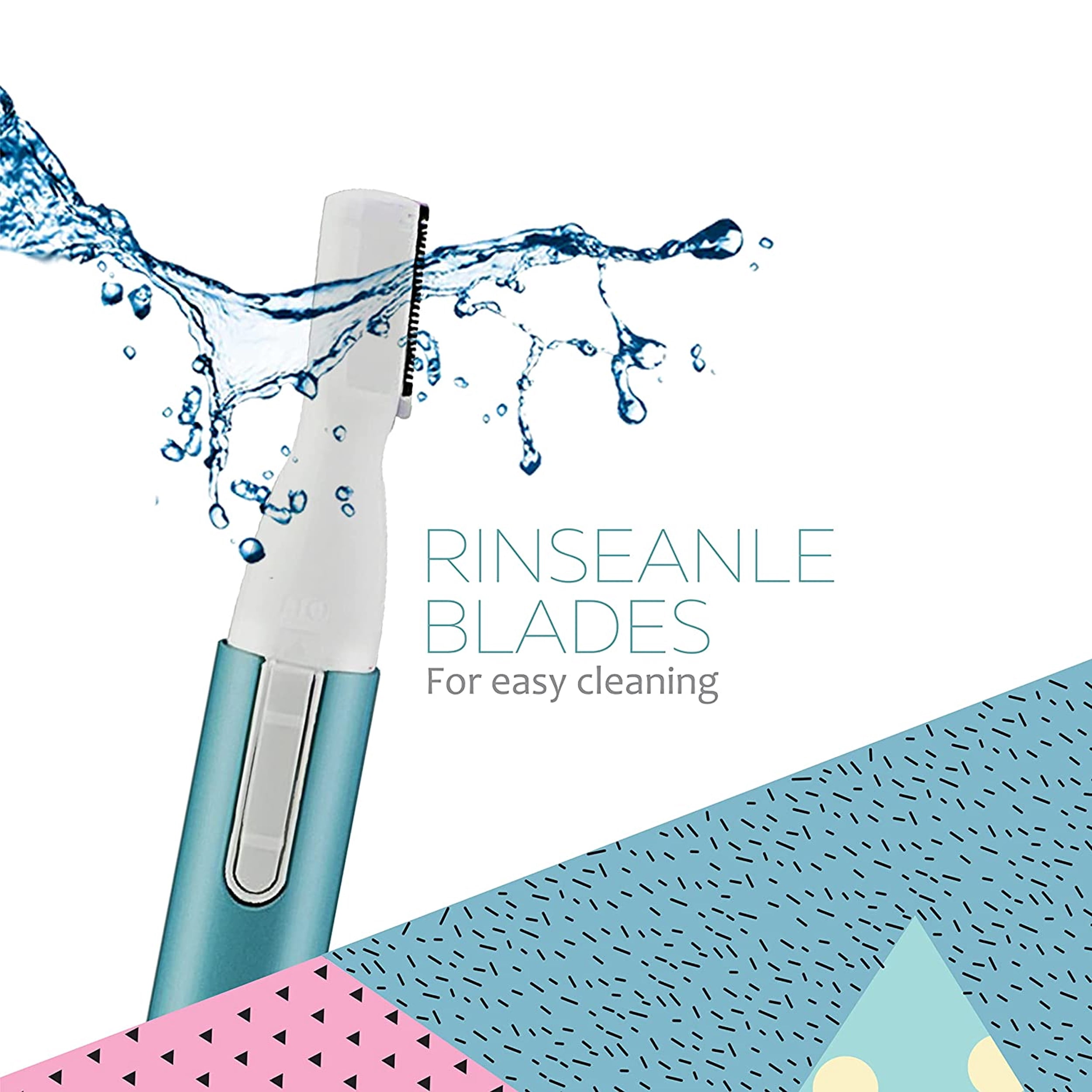 Pursonic FBT36 Wet/Dry Facial Trimmer and Eyebrow Styling Kit
