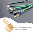 thumbnail image 3 of Raindrops 25pcs Copper Spade Connector Kit for Efficient Wire Connections, 3 of 6