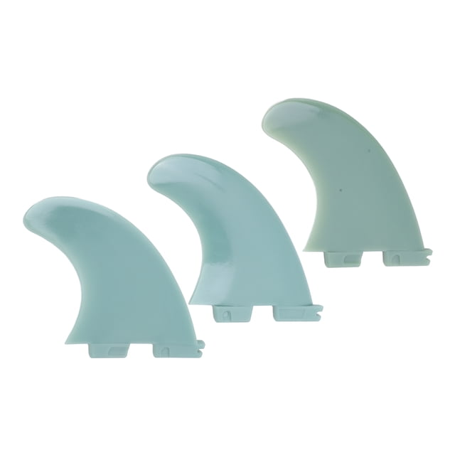 Juego de aletas para tabla de surf, 3 piezas de aletas para tabla de surf, aletas de cola de tabla de surf de PVC, aletas de empuje para lograr más