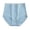 Z19-Blue, variant on Women's Lifting Plus Size Shaping Panties Mid Waist Stretch Seamless Briefs Breathable Soft Full Coverage Underwear for Ladies