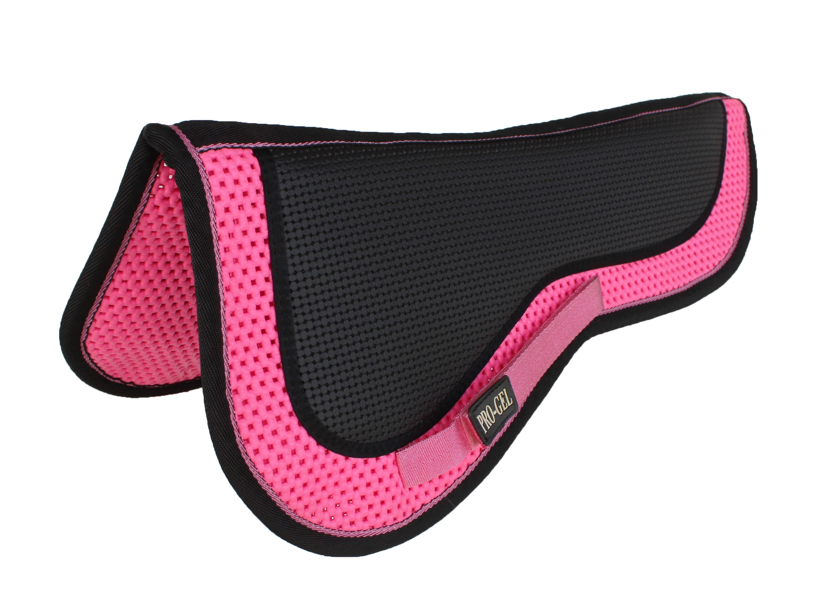Horse Western ENGLISH GEL SADDLE Pad Correction Half PAD Waffle Anti