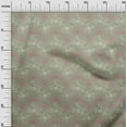 thumbnail image 3 of oneOone Rayon Pear Green Fabric Leaves Sewing Material Print Fabric By The Yard 56 Inch Wide-aC, 3 of 5