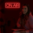 thumbnail image 4 of POINTERTECK Enseigne Néon pour Streamers/Gamers Twitch Tiktok Youtube - Enseigne Lumineuse pour Diffusion en Continu/enregistrement en Direct – Panneaux Led Rouges Cool pour Décoration de Studio, Mur, Chambre, Salle de Jeux, 4 of 6