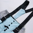 thumbnail image 3 of AWZXDE Men's Winter Ski Pants with Suspenders Buckle Insulated Warm Snowboard Overpants for Cold Weather Blue,XL, 3 of 6