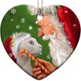thumbnail image 5 of Navidad árbol de Navidad adornos colgante Diy muñeco de nieve y gato colgante JAMW Sencillez, 5 of 5
