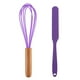 thumbnail image 1 of Herramientas determinadas de la cocina del silicón del mini utensilio de la cocina del pedazo con las manijas de madera, 1 of 5