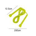 thumbnail image 2 of Adjustable PVC Jump Rope for Cardio Fitness - Versatile Jump Rope for Both Kids and Adults - yellow, 2 of 5