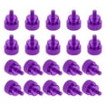 thumbnail image 1 of 20 Pcs #6-32 Knurled Thumb Screw Computer Case Threaded Hand Tighten Screws for PC Case, Purple, 1 of 7