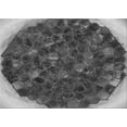 thumbnail image 1 of Ahgly Company Machine Washable Indoor Rectangle Transitional Dark Gray Black Area Rugs, 6' x 9', 1 of 7