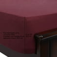 thumbnail image 3 of Mainstays 4-Piece Zinfandel Flannel Sheet Set, Queen, 3 of 6