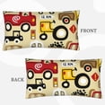 thumbnail image 3 of Easygdp Vehicles Envelope Closure Pillowcase - 20x36in, Queen Pillowcase, Breathable, Stain-Resistant, Wrinkle-Free, 3 of 9