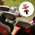 thumbnail image 5 of Golf Club Headcover Wood Driver Head Cover Sleeve for Golf Bag Accessories Birthday Gifts - Red hippopotamus, 5 of 8