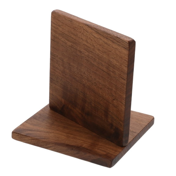 Raindrops DIY Black Walnut Wood Sign for Carving Crafts Portable Blank Wood Plank 2pcs Natural Beauty