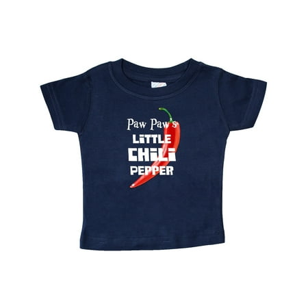 

Inktastic Paw Paw sLittle Chili Pepper Gift Baby Boy or Baby Girl T-Shirt