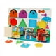 thumbnail image 1 of tablero de niño ocupado,Montessori Toddlers Busy Board Juguete sensorial de madera,Juguete de rompecabezas multifuncional de desbloqueo de educación temprana,Actividades de 2 piezas Hugo tablero de niño ocupado, 1 of 7