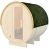 ALEKO SB6SHINGLERF Weather-Resistant Bitumen Roof Shingles for 83 x 72 x 75 Inch Barrel Sauna - Green Color