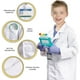 thumbnail image 5 of Lesheng Disfraz de científico espacial para niños, bata de laboratorio con kit de experimentos científicos, disfraces y juegos de simulación para niños y niñas de 4 a 8 años, 5 of 5