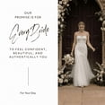 thumbnail image 5 of David’s Bridal, The Edit by DB Studio Women's Strapless Beaded Lace Mermaid Wedding Dress, Full Length, Tulle, 5 of 6