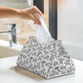 thumbnail image 6 of Sikiie Hand Drawn Turtle Leather Tissue Box Cover Rectangle, Long Tissue Box Cover, Tissue Box Holder, Tissue Holder for Bathroom, 6 of 7