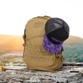 thumbnail image 3 of HDE Trucker Hat - Performance Outdoor Snapback Adventure Hats for Men Black Tropical Trout, 3 of 7