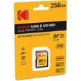 thumbnail image 2 of Kodak 256GB UHS-II U3 V60 Ultra Pro SDXC Memory Card, 2 of 2