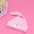 thumbnail image 4 of iHPH7 Knit Caps for Baby Hats 0-6 Months Baby Boy Hospital Outfit Newborn Caps Baby Hats, Pink One Size, 4 of 4