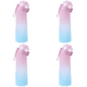 thumbnail image 1 of Botella de bebida de 650 ml sin BPA con sabor para acampar senderismo pesca rosa, 1 of 9