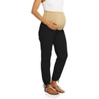 Great Expectations Maternity Yoga Pants with Roll Down Waistband ...