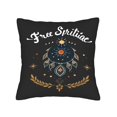 thumbnail image 4 of Set of 2 18x18in Throw Pillow Covers - Mystical Mandala Design with Celestial Patterns Perfect for Couch Bed or Car Decor, 4 of 8