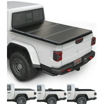 Kikito Professional FRP Hard Tri-Fold Truck Bed Tonneau Cover for 2020-2025 Gladiator JT 5ft (60.3in) Bed for Models with or Without The Deckrail System