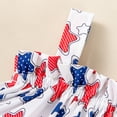 thumbnail image 5 of mgoYE Toddler Girl Clothes 3t Toddler Baby Girls Summer 4th of July Outfits Patriotic T Shirts + Pants 2 Piece Set|Dark Blue 4-5 Years, 5 of 7