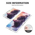 thumbnail image 2 of Yiaed Colorful Cloud Sleeping Cat Kitchen Rugs Sets of 2 Kitchen Mats Cushioned Anti Fatigue Kitchen Rug Tapetes Para Cocina for Sink,Laundry Room, 2 of 6