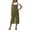 Army Green, variant on Jumpsuits for Women Square Neck Adjustable Strap Baggy Bib Overalls Wide Leg Pleated Casual Capri Jumpsuits with Pockets Beige M