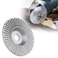 thumbnail image 1 of Sanding Carving Woodworking Angle Grinding Wheel Rotary Tool Abrasive Disc For Angle Grinder Tungsten Carbide Coating Bore Shaping, 1 of 7