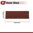 thumbnail image 5 of Unique Bargains 51 Pcs Sanding Discs Wet Dry Waterproof Micro Zip Detail Sander Hook & Loop Sandpaper for Woodworking 1.18"x3.54" 1000 Grit Red Aluminum Oxide, 5 of 6