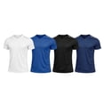thumbnail image 1 of Knite Paquete 4 Playeras Deportivas Hombre Poliester Secado Rapido Gym Fitness, 1 of 5