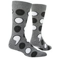 thumbnail image 3 of Cool Socks Oreo Cookies Heather Fun Print Novelty Crew Socks for Men, 3 of 6