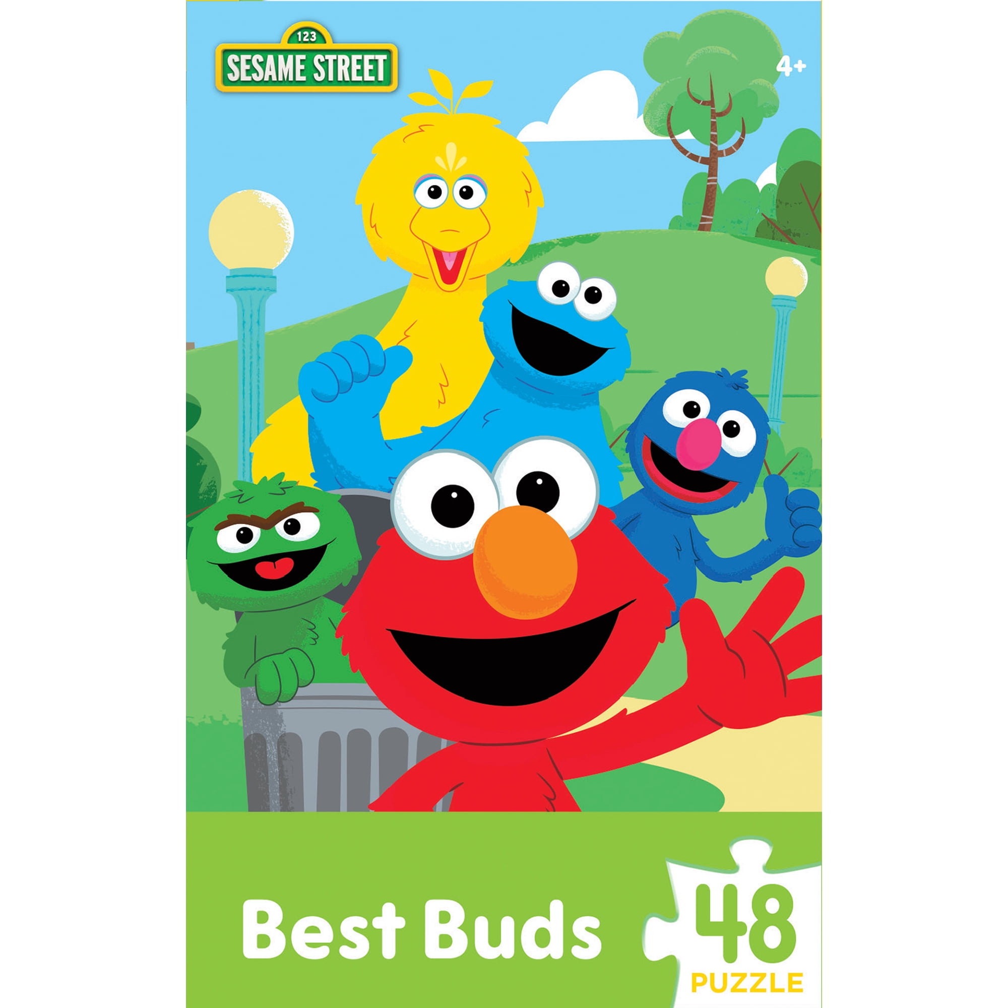 MasterPieces Value Jigsaw Puzzle - Sesame Street - Best Buds 48 Pieces