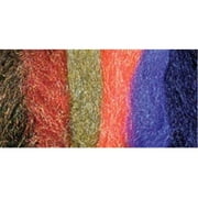 Angelina Crimped Cut Fibers .1oz 6/Pkg-Sunset Blend, Pk 1, Embellishment Village