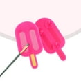 thumbnail image 5 of Unique Bargains Ice Pop Shape Makeup Brush Cleaning Mat Pink, 5 of 6